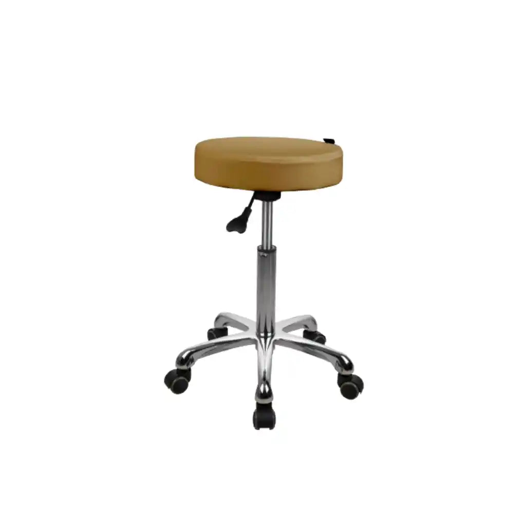 Stool 1023A A33 Sand Backless Flat Mid Height