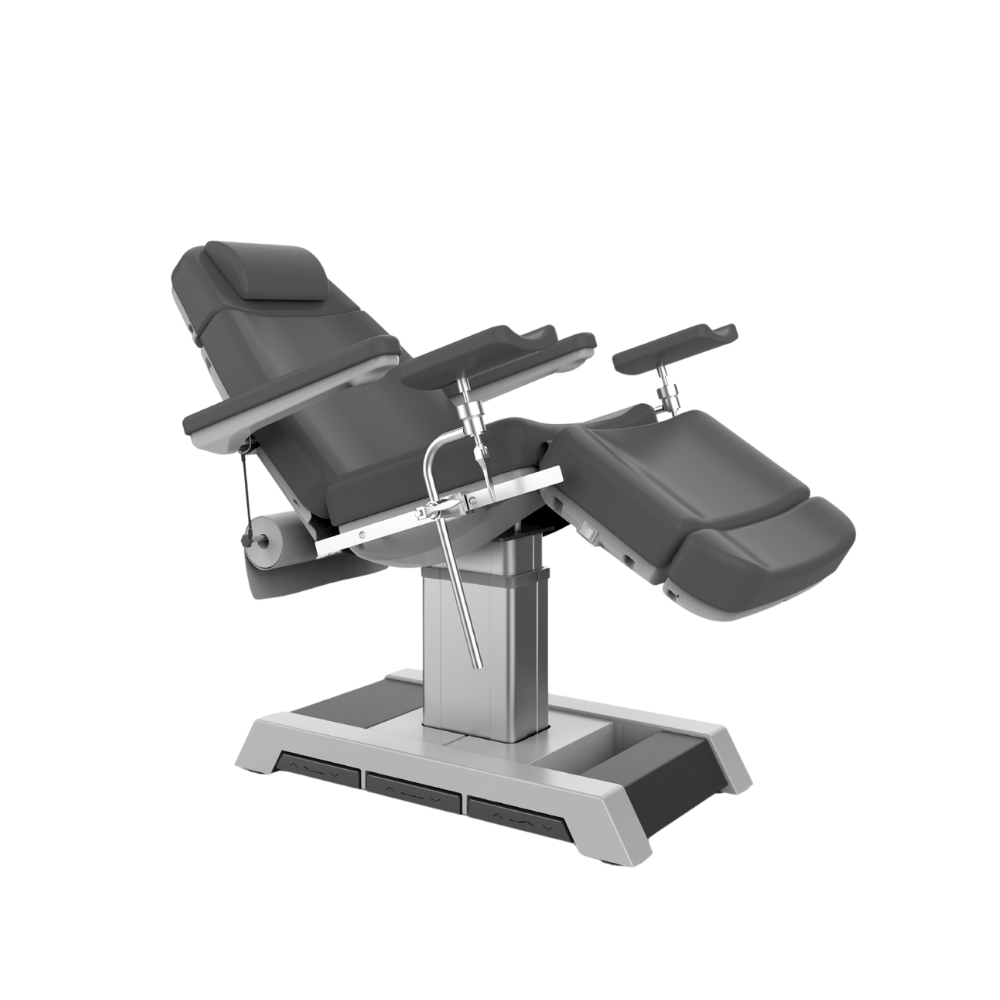 Silver Fox - Medical Exam Chair w/ Stirrups - CORE 2218B-R