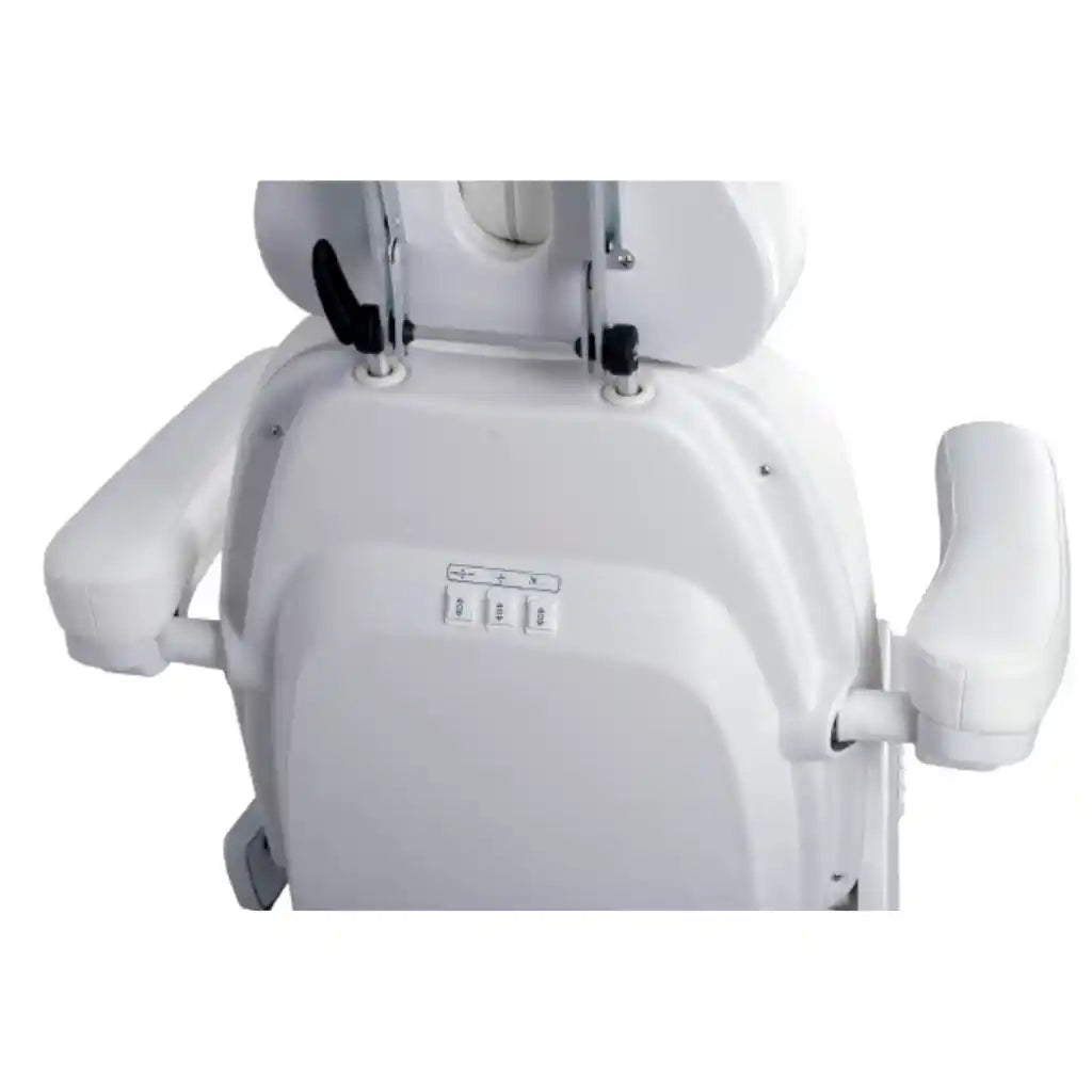 CORE 2235D Back view White Facial table A26