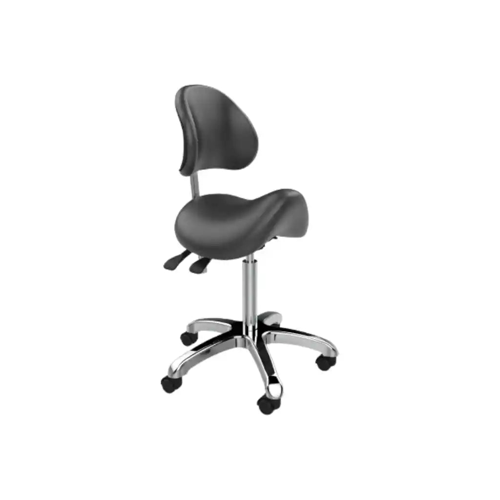 STOOL 1025A A66 Black SADDLE