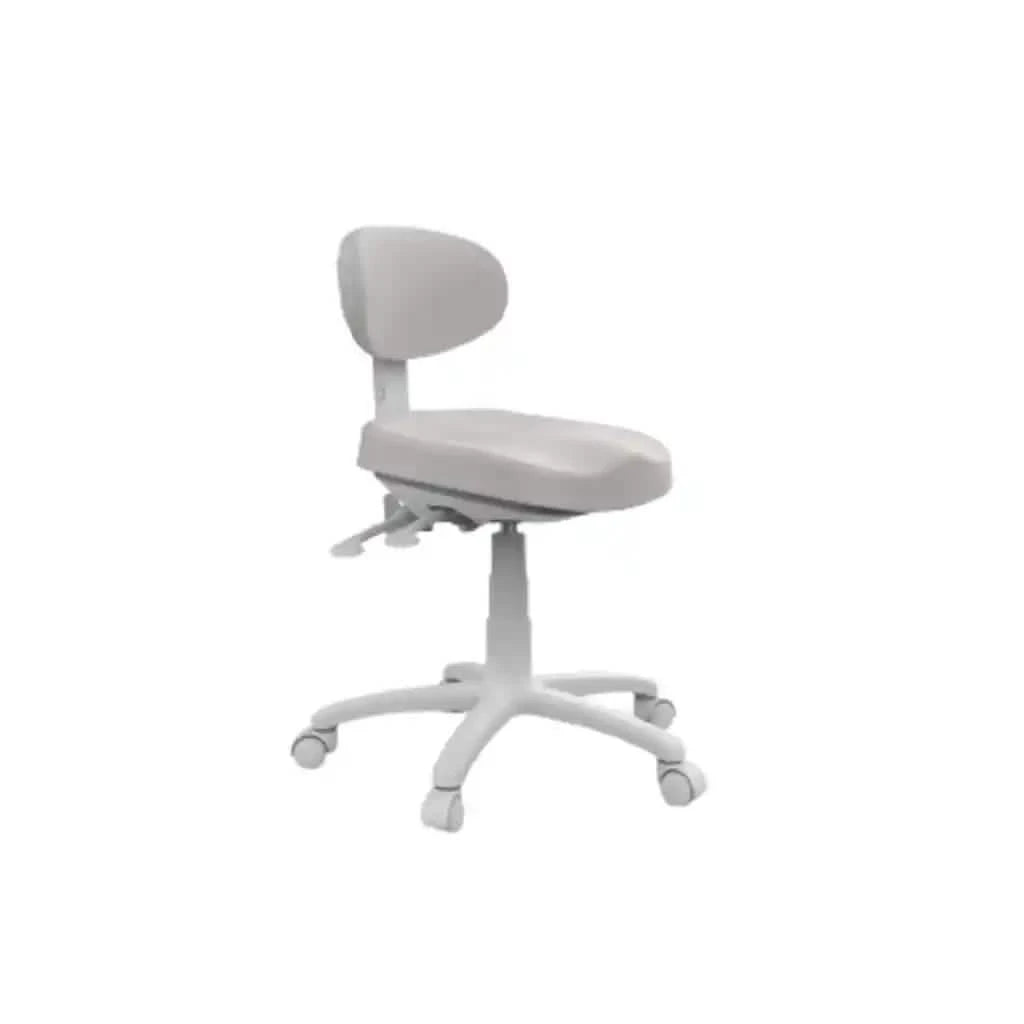 Stool 8C01-4-way A62 right sideview Light grey