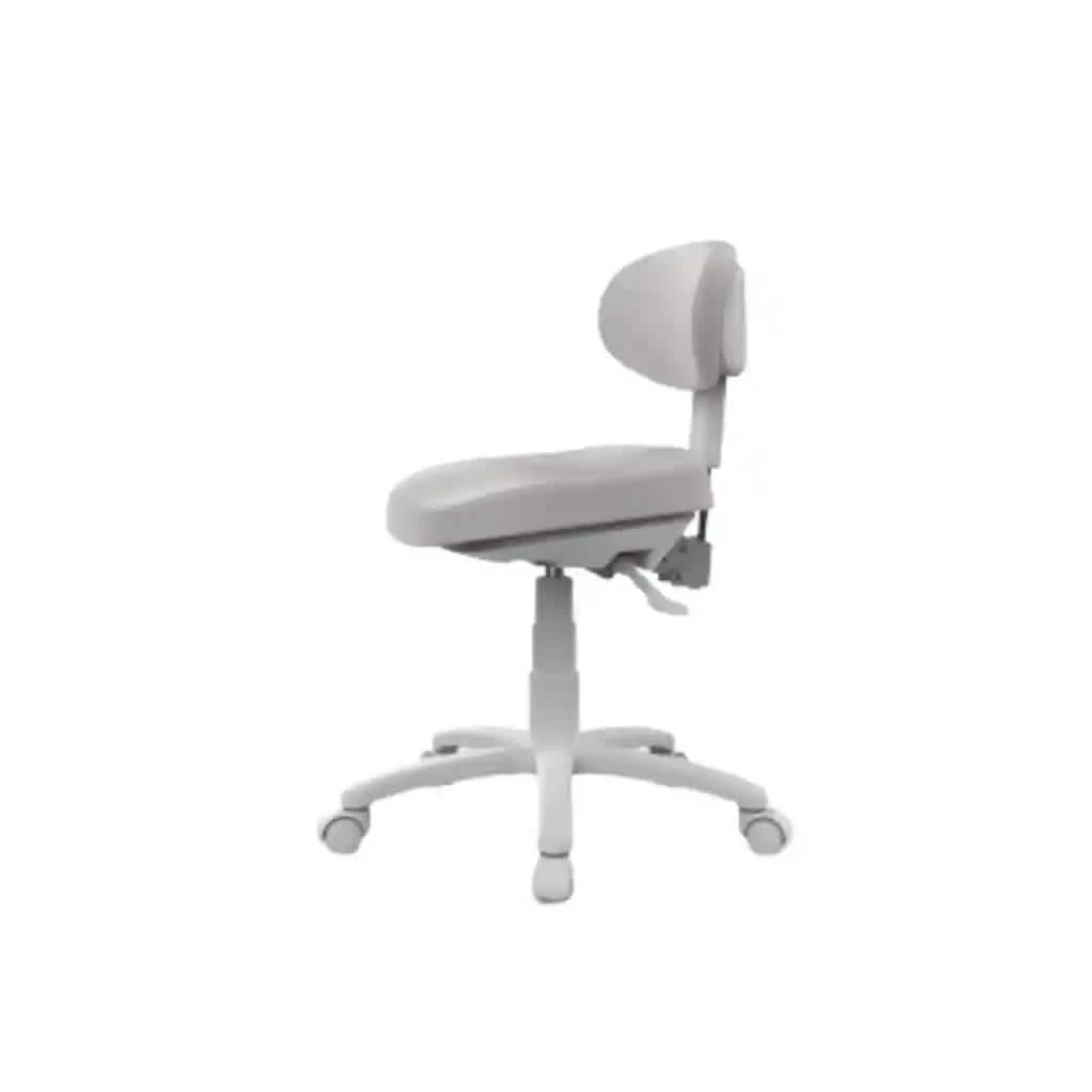 Stool 8C01-4-way Left view Light Grey
