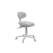 Stool 8C01-4-way A62 right sideview Light grey